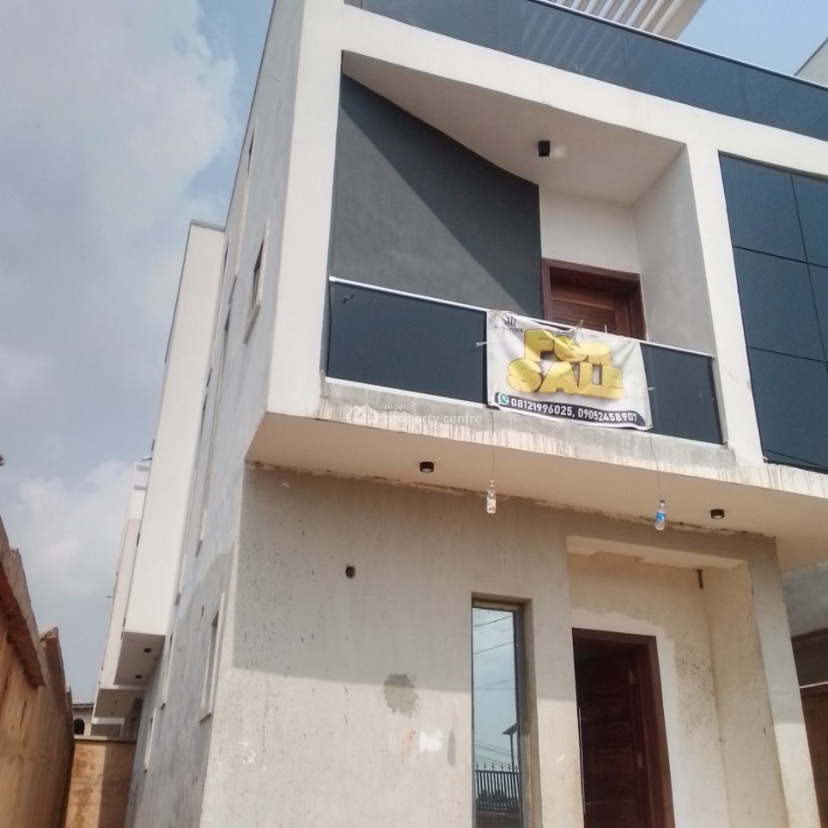 Newly Built 4bedroomsemi Detached House, Gbagada Lagos, Gbagada, Lagos, Detached Duplex for Sale