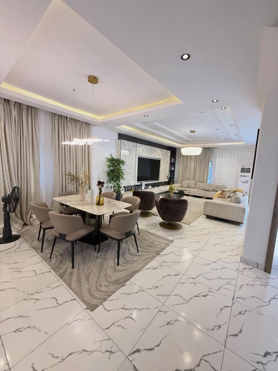 Diplomatic 3 Bedroom Fully Furnished Terrace Duplex,bq,cinema,inverter, Diplomatic Zones ,inside a Mini Estate, Katampe Extension, Katampe, Abuja, Terraced Duplex for Rent