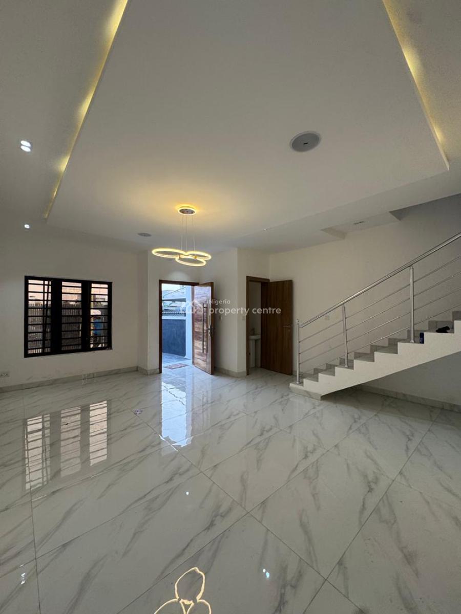 Self Serviced 4 Bedroom Semi-detached Duplex with a Maids Room, Mobil Road Ajah Lagos, Ajah, Lagos, Semi-detached Duplex for Sale