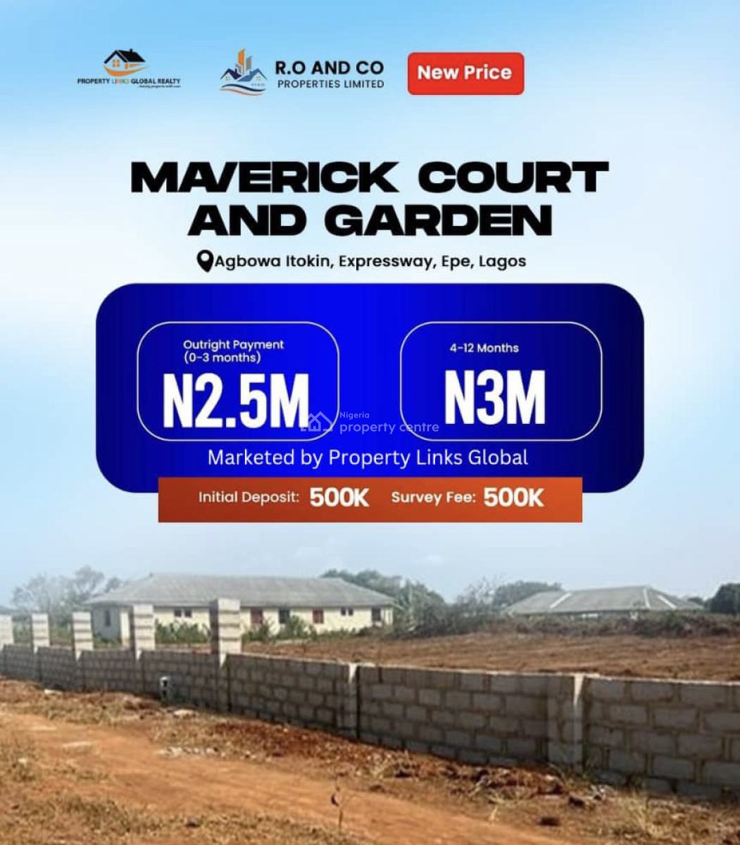 Affordable Land in a Prime Location, Agbowa Itokin Express, Epe, Lagos, Residential Land for Sale
