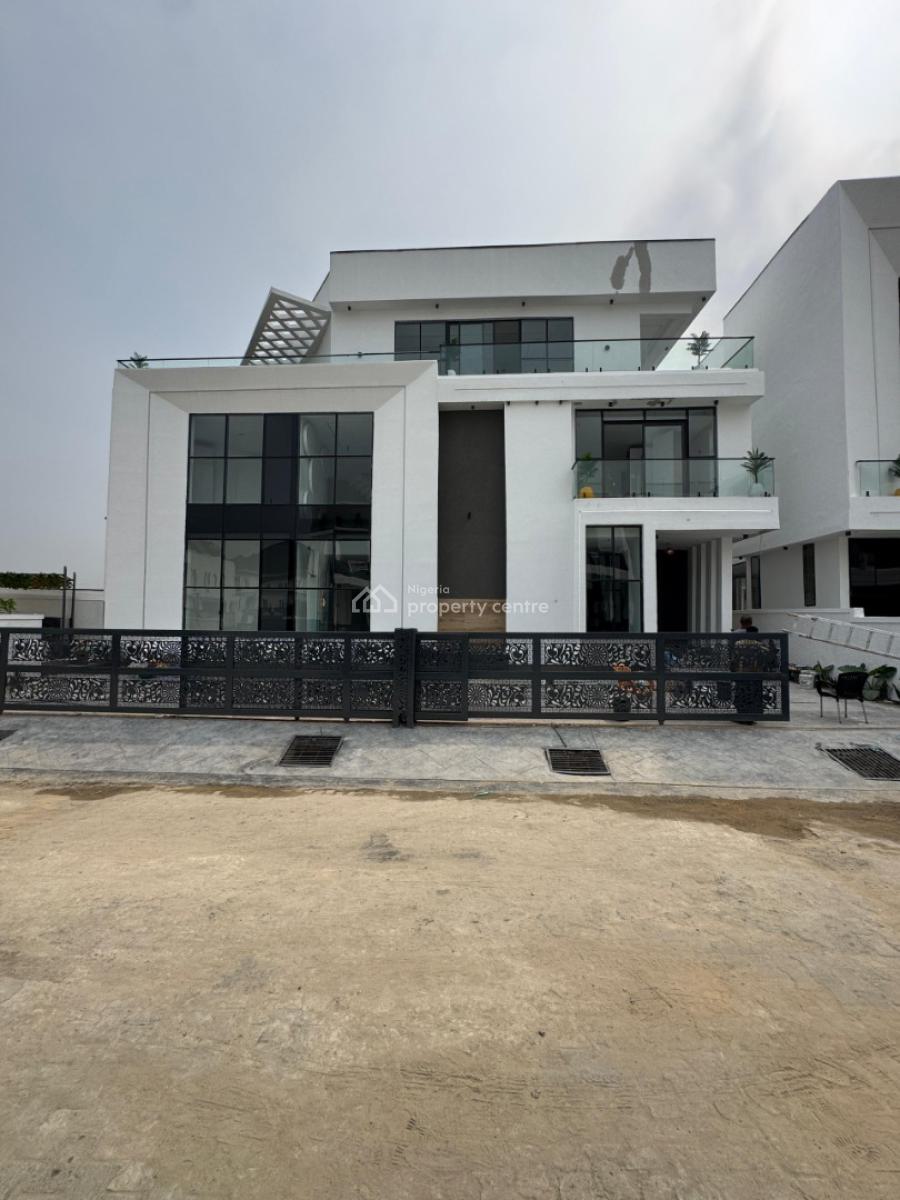 Majestic 5 Bedroom Mansion with a Glass Elevator, Pool,cinema, Bq, Within a Prestigious Estate in Chevron Drive, Chevron, Lekki, Lagos, Detached Duplex for Sale