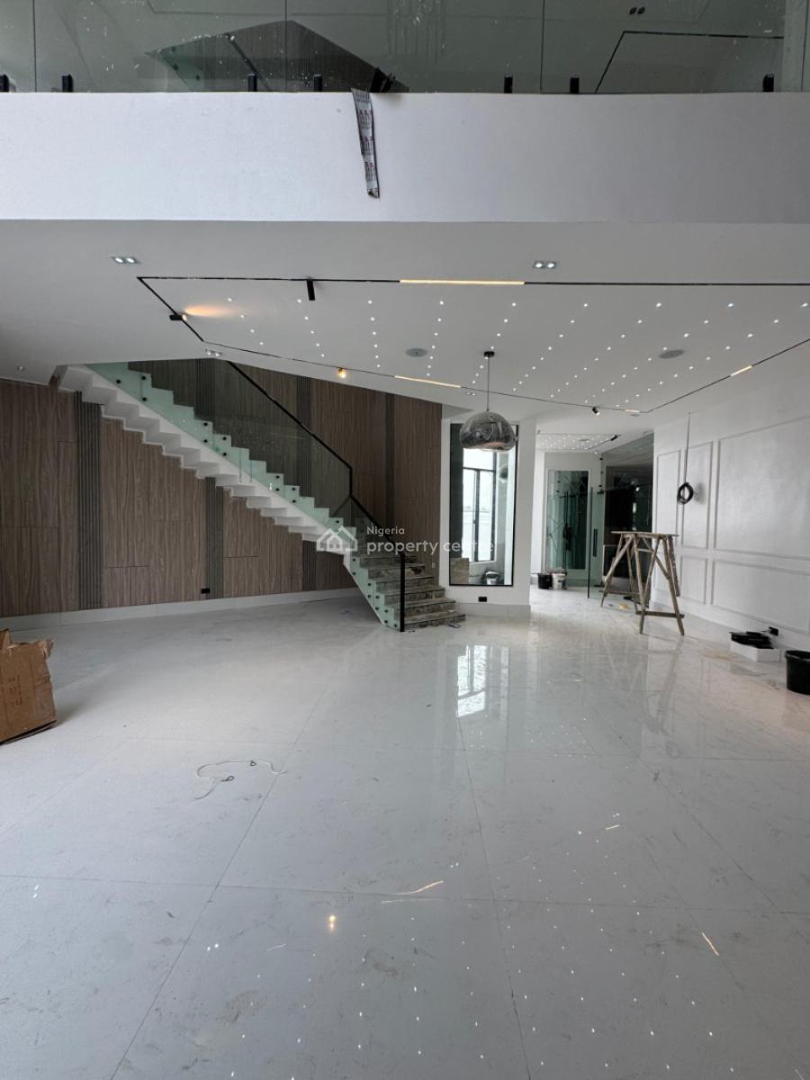 Majestic 5 Bedroom Mansion with a Glass Elevator, Pool,cinema, Bq, Within a Prestigious Estate in Chevron Drive, Chevron, Lekki, Lagos, Detached Duplex for Sale