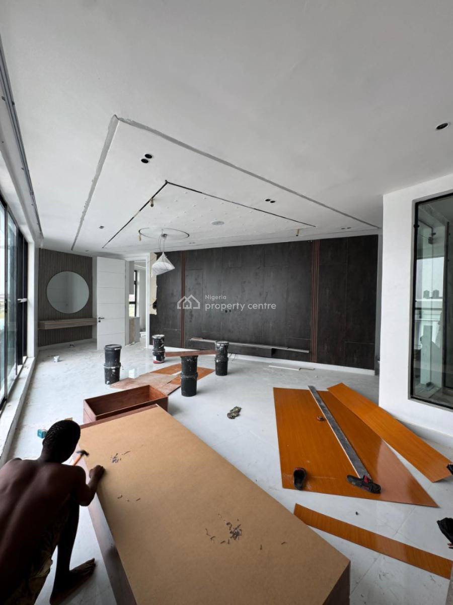 Majestic 5 Bedroom Mansion with a Glass Elevator, Pool,cinema, Bq, Within a Prestigious Estate in Chevron Drive, Chevron, Lekki, Lagos, Detached Duplex for Sale