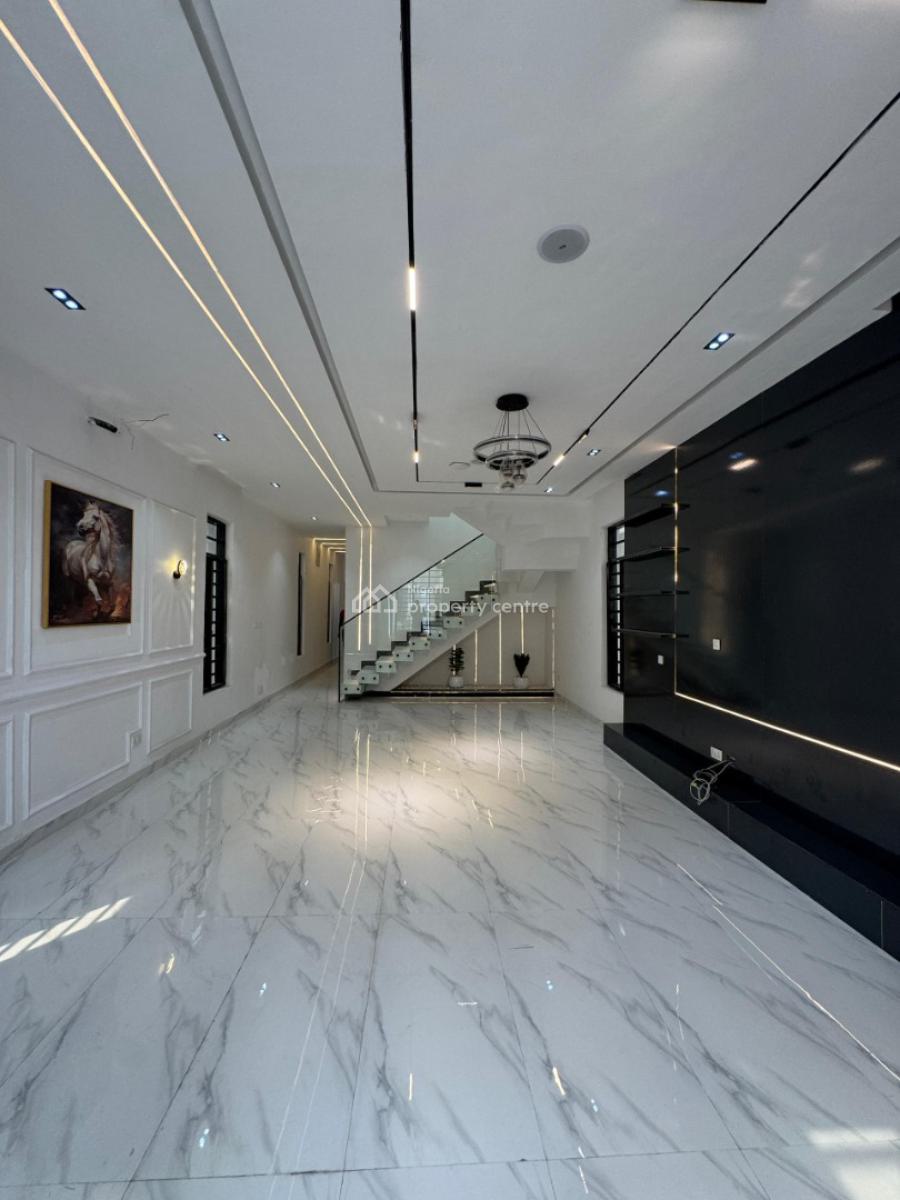 Exquisite 5 Bedroom Detached Duplex with Swimming Pool, Bq, Chevron, Lekki, Lagos, Detached Duplex for Sale