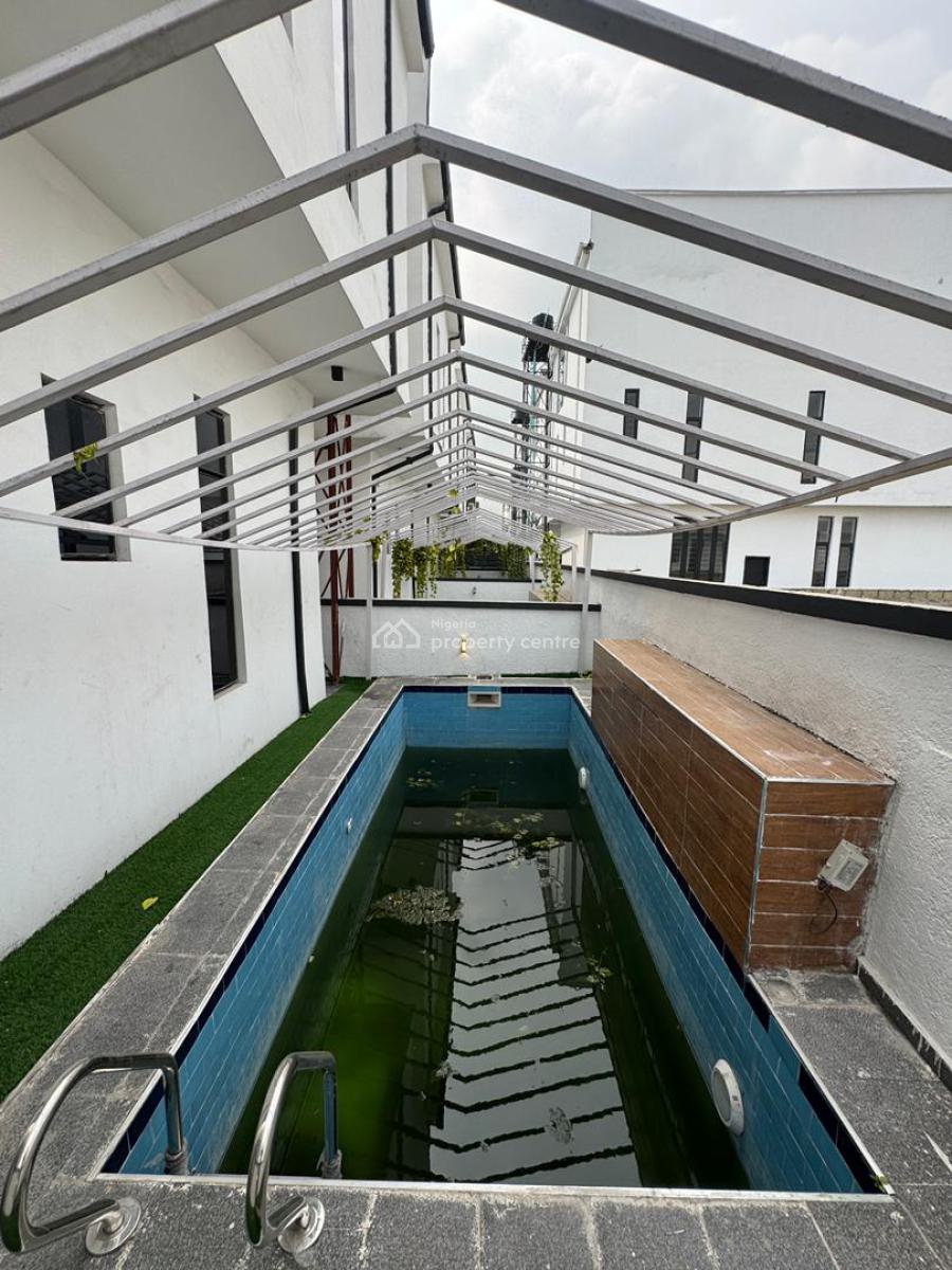 Exquisite 5 Bedroom Detached Duplex with Swimming Pool, Bq, Chevron, Lekki, Lagos, Detached Duplex for Sale
