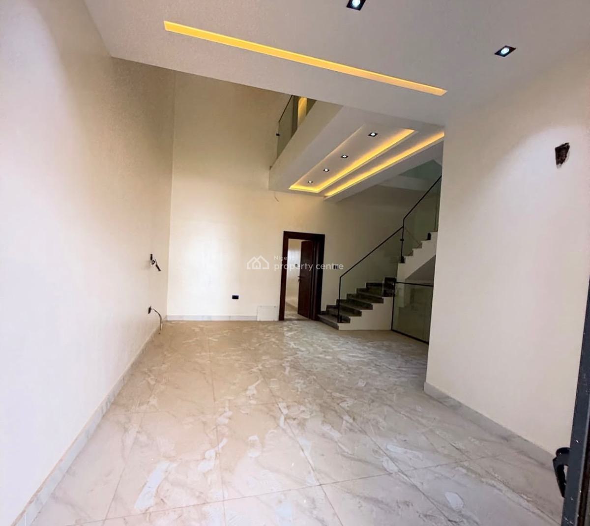 Brand New Luxury 4 Bedroom Terrace Duplex with Bq, Games Village, Kaura, Abuja, Terraced Duplex for Sale