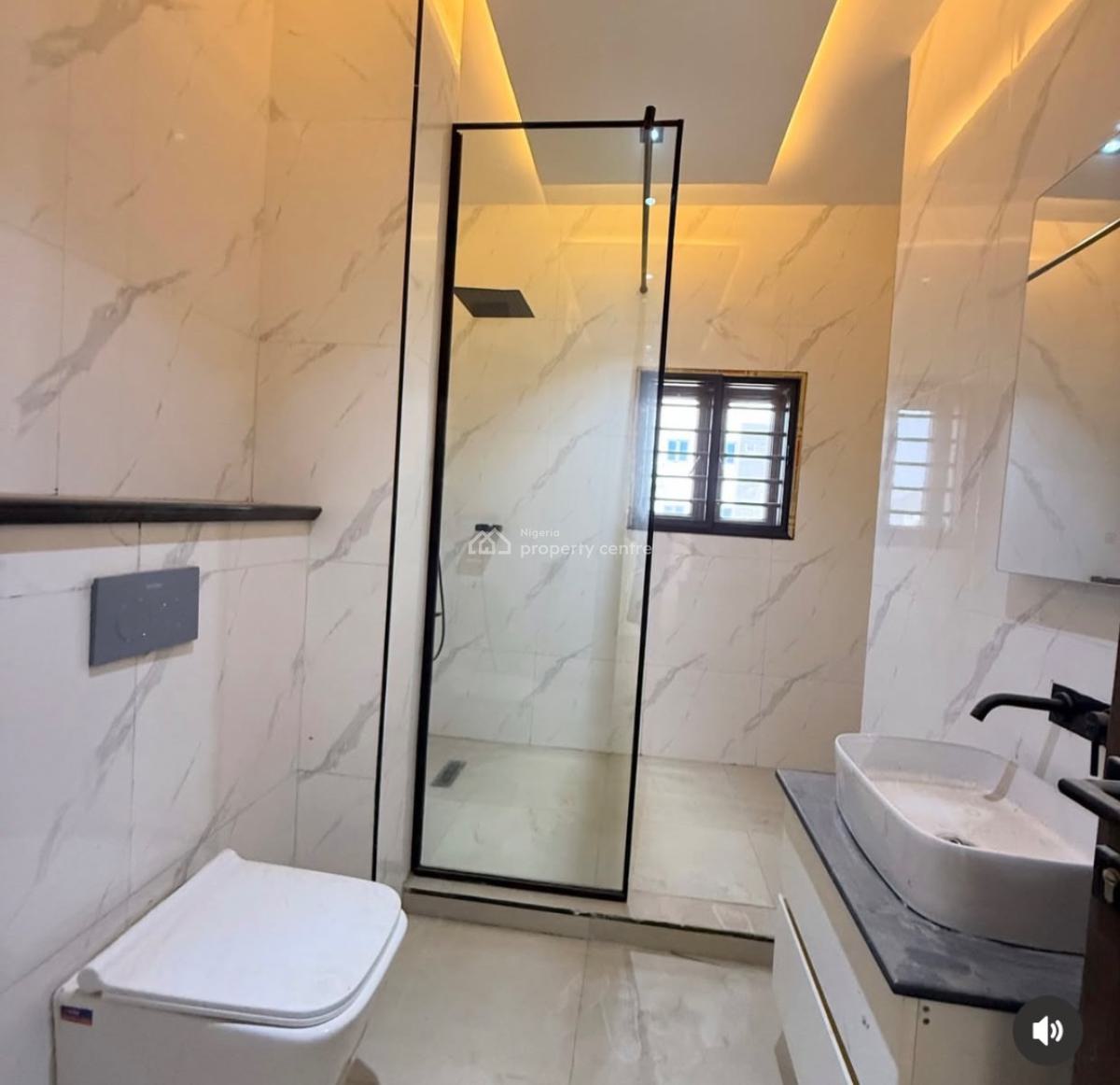 Brand New Luxury 4 Bedroom Terrace Duplex with Bq, Games Village, Kaura, Abuja, Terraced Duplex for Sale