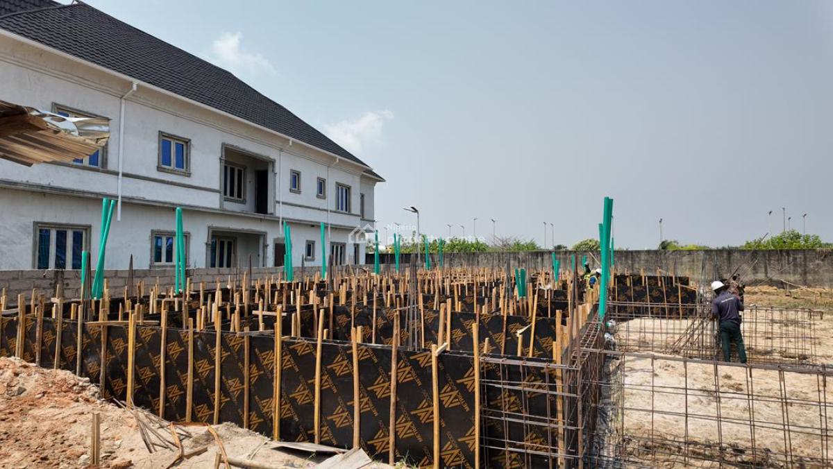 Premium Offer : Off Plan 3 Bedrooms Terrace with Studio Apartment, Atican Beach View Estate, Off Coastal Road, Lekki, Lagos, Terraced Duplex for Sale