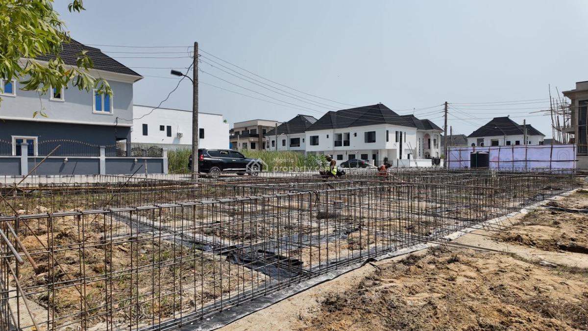 Premium Offer : Off Plan 3 Bedrooms Terrace with Studio Apartment, Atican Beach View Estate, Off Coastal Road, Lekki, Lagos, Terraced Duplex for Sale