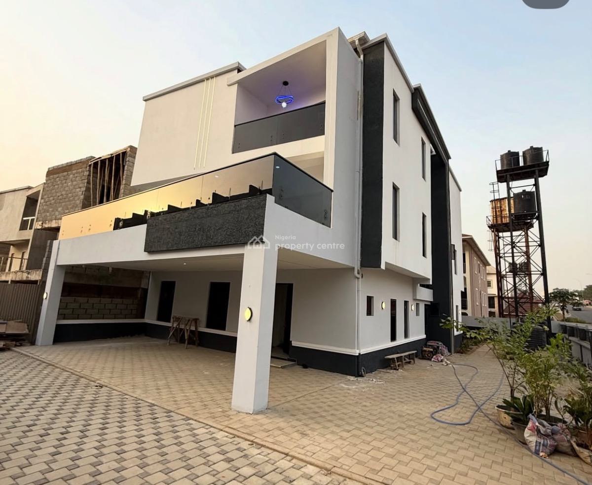 Brand New Luxury 6 Bedroom Fully Detached Duplex with Bq, Guzape District, Abuja, Detached Duplex for Sale