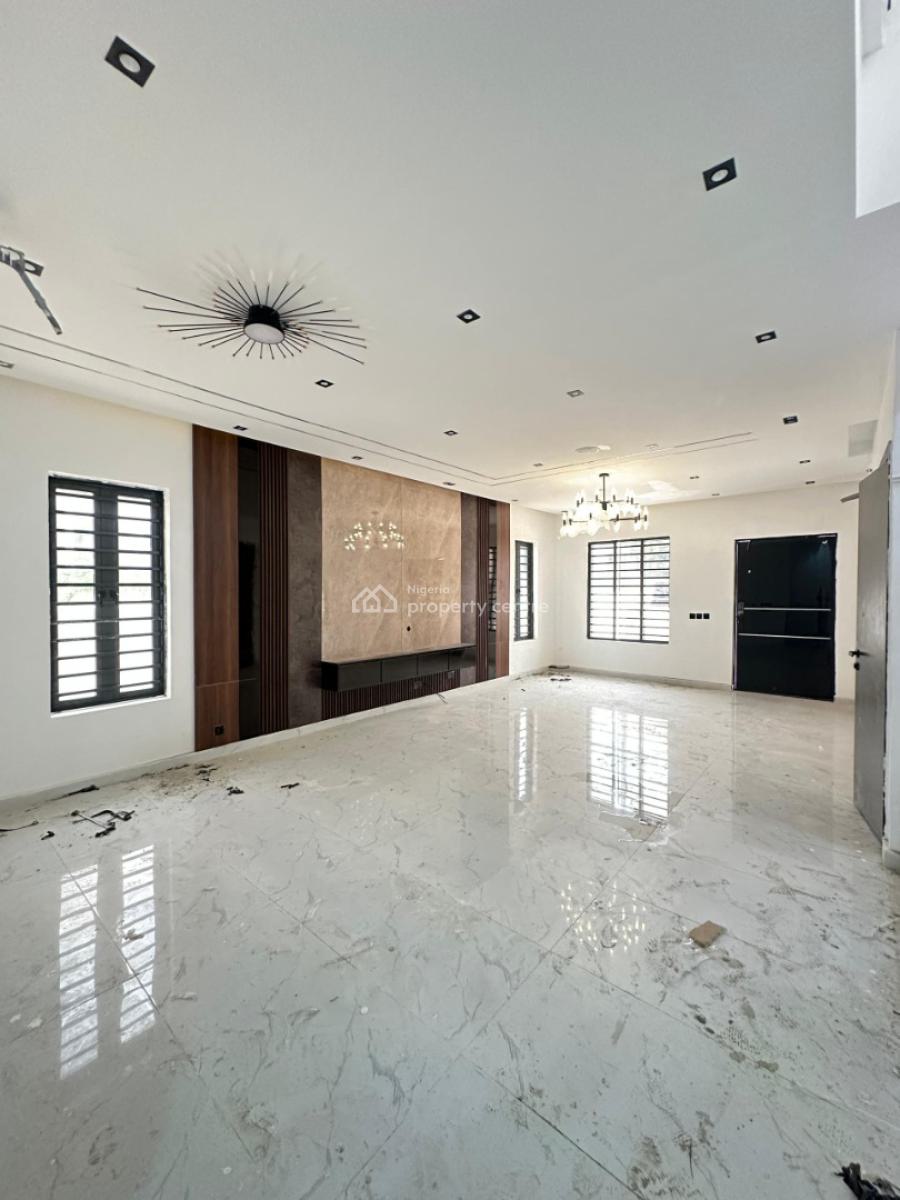 Spacious 5 Bedroom Fully Detached Duplex with Bq and Swimming Pool, Lekki County, Ikota, Lekki, Lagos, Detached Duplex for Sale