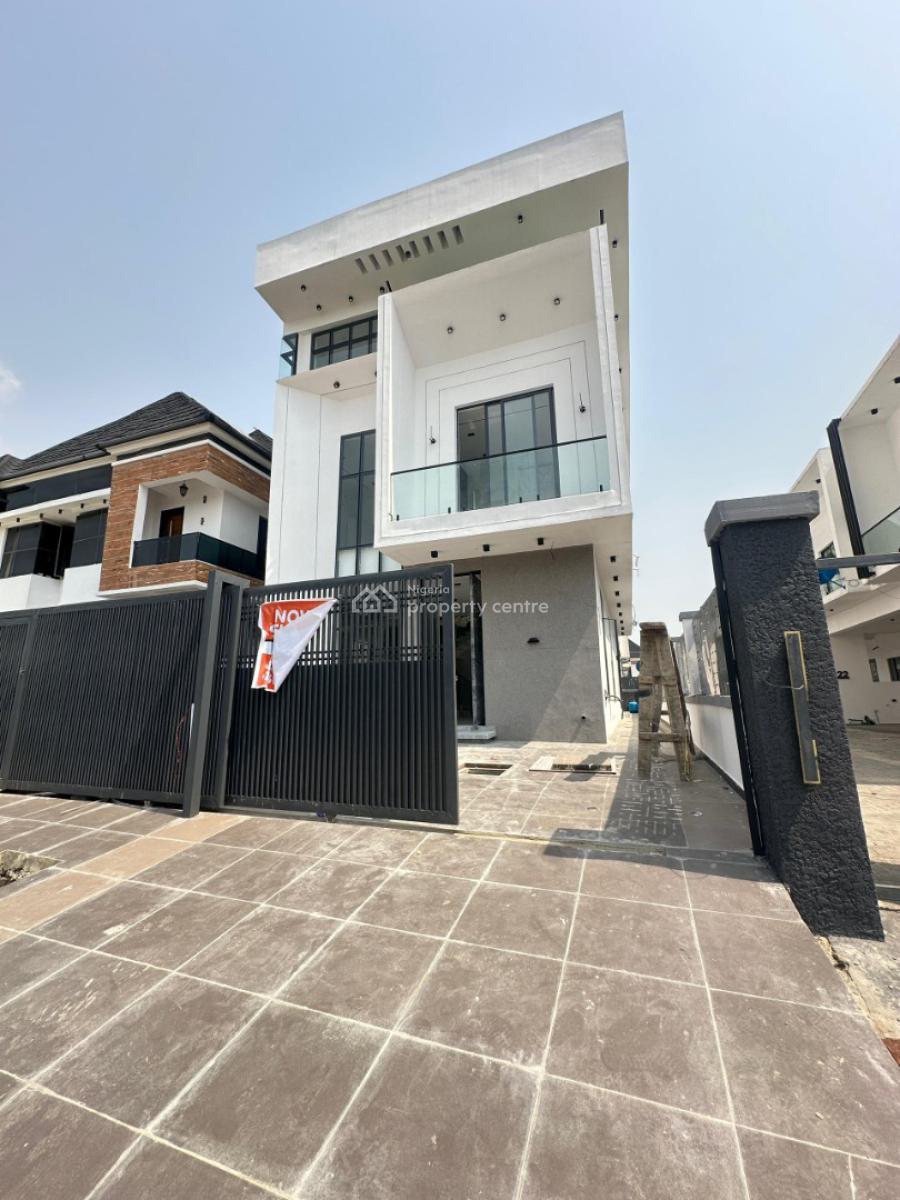 Newly Built 5 Bedroom Fully Detached Duplex with Bq and Swimming Pool, Lekki County, Ikota, Lekki, Lagos, Detached Duplex for Sale
