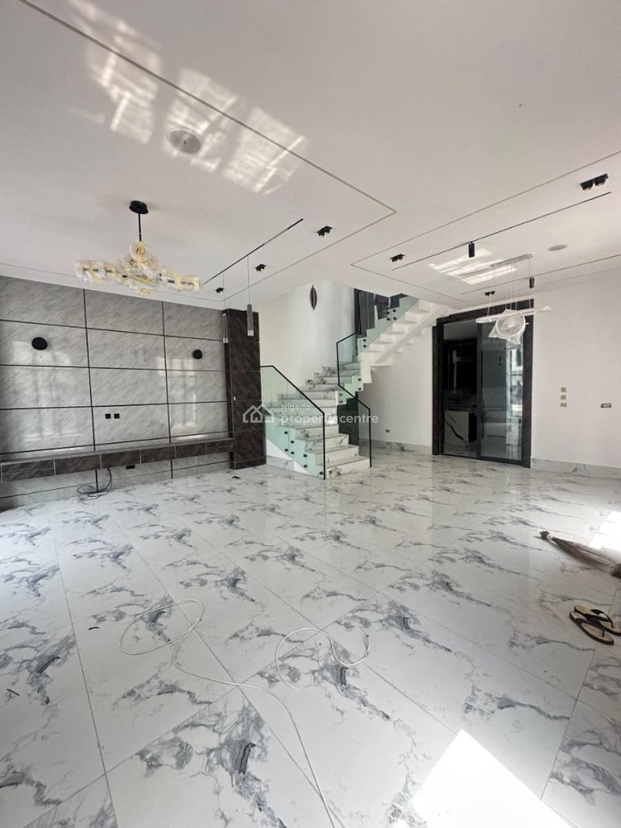 Newly Built 5 Bedroom Fully Detached Duplex with Bq and Swimming Pool, Lekki County, Ikota, Lekki, Lagos, Detached Duplex for Sale