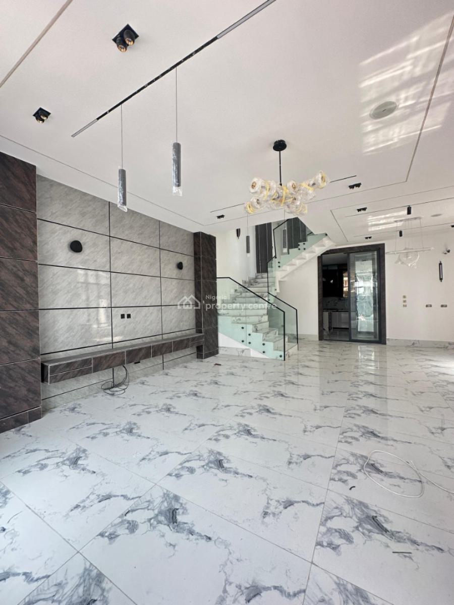 Newly Built 5 Bedroom Fully Detached Duplex with Bq and Swimming Pool, Lekki County, Ikota, Lekki, Lagos, Detached Duplex for Sale