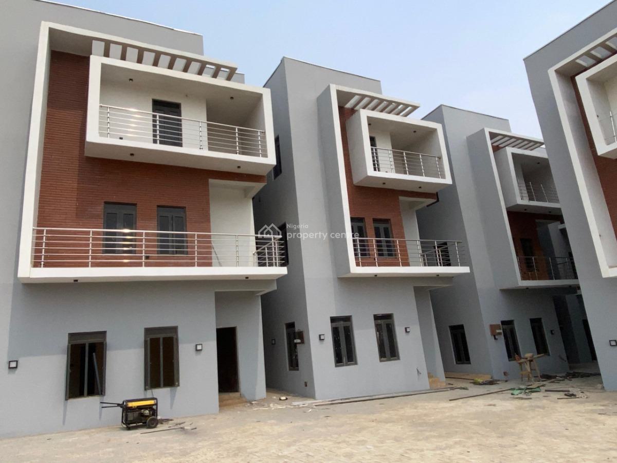 Newly-built  4 Bedroom Terrace Duplex with Bq, in a Mini Estate, Mabushi, Abuja, Flat / Apartment for Rent