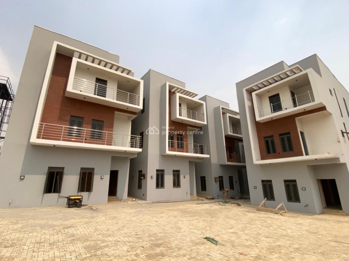 Newly-built  4 Bedroom Terrace Duplex with Bq, in a Mini Estate, Mabushi, Abuja, Flat / Apartment for Rent