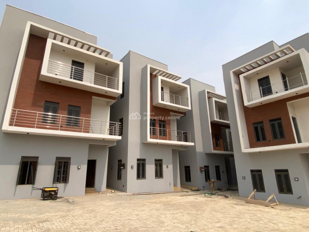 Newly-built  4 Bedroom Terrace Duplex with Bq, in a Mini Estate, Mabushi, Abuja, Flat / Apartment for Rent