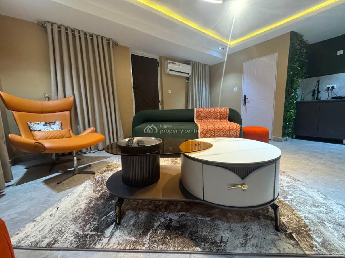 Fully Serviced and Furnished 1bedroom Apartment, Lekki Phase 1, Lekki, Lagos, Mini Flat (room and Parlour) for Rent
