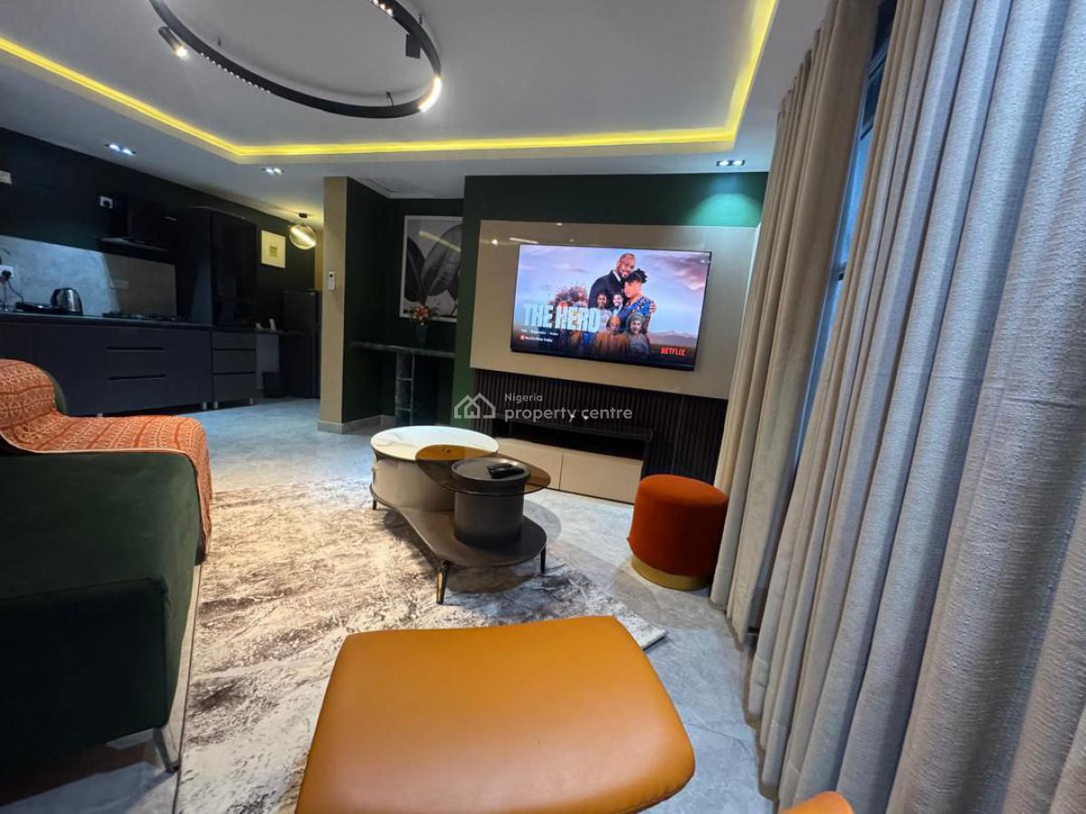 Fully Serviced and Furnished 1bedroom Apartment, Lekki Phase 1, Lekki, Lagos, Mini Flat (room and Parlour) for Rent