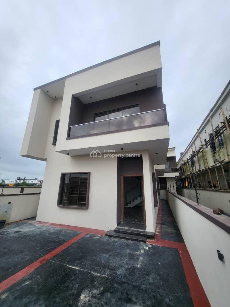 Newly Built 4 Bedroom Fully Detached Duplex, Atlantic Estate, General Paint Axis, Ajah, Lagos, Ajah, Lagos, Detached Duplex for Sale