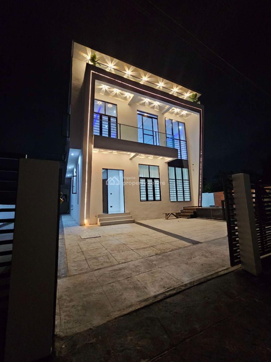 Elegant Smart 5bedroom Fully Detached Duplex with Pool Andbq, Ajah, Lagos, Detached Duplex for Sale