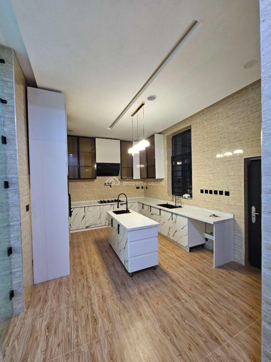 Elegant Smart 5bedroom Fully Detached Duplex with Pool Andbq, Ajah, Lagos, Detached Duplex for Sale