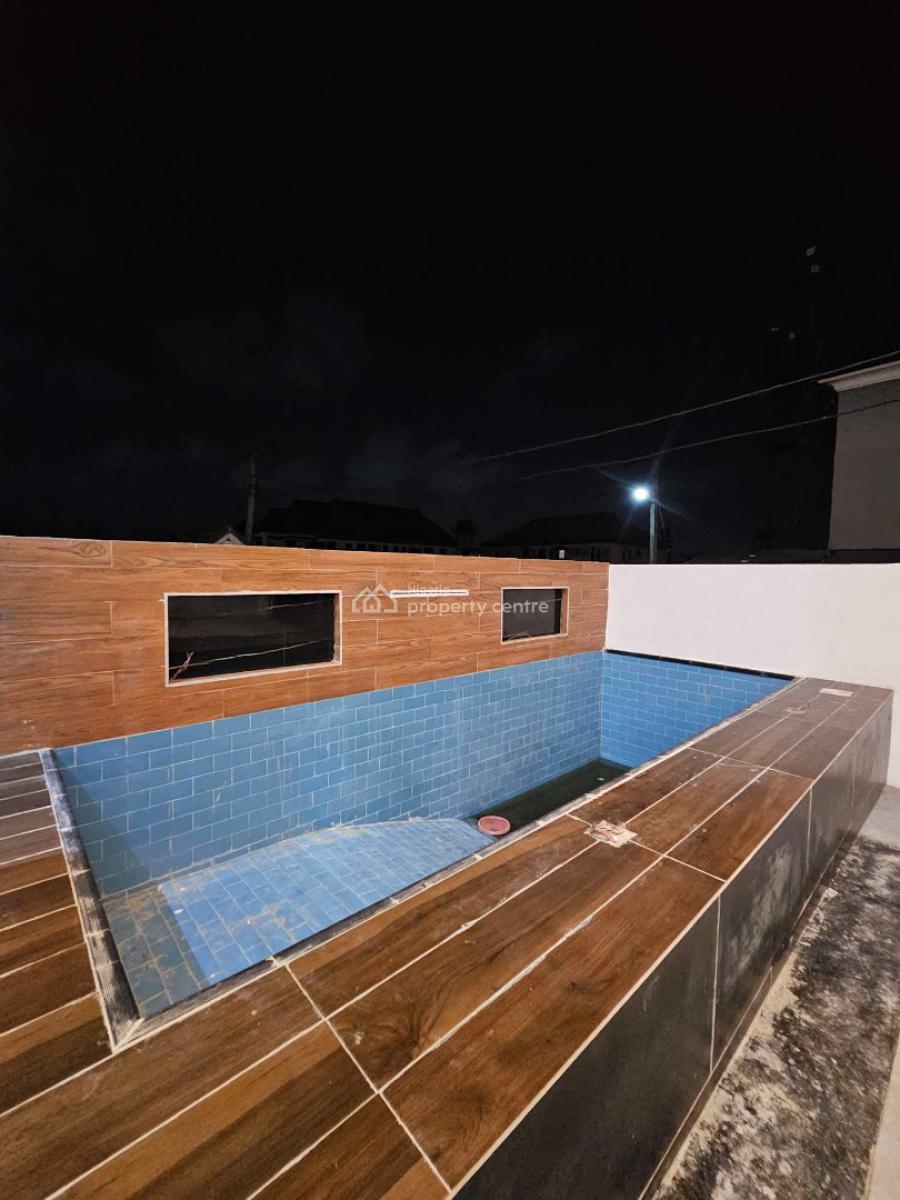 Elegant Smart 5bedroom Fully Detached Duplex with Pool Andbq, Ajah, Lagos, Detached Duplex for Sale