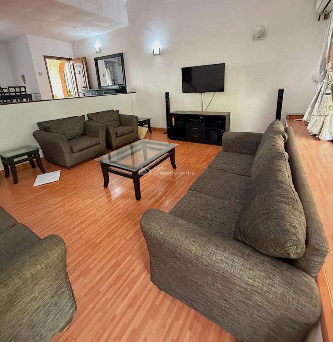 Spacious, Furnished 3 Bedroom Apartment with Swimming Pool, Gym, Green Area, Babatunde Jose, Victoria Island (vi), Lagos, Flat / Apartment for Rent