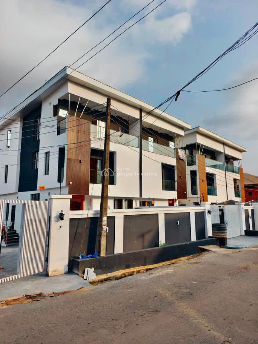Luxury 5 Bedroom Duplex with Bq in a Secured Estate, Adeniyi Jones, Ikeja., Ikeja, Lagos, Semi-detached Duplex for Sale