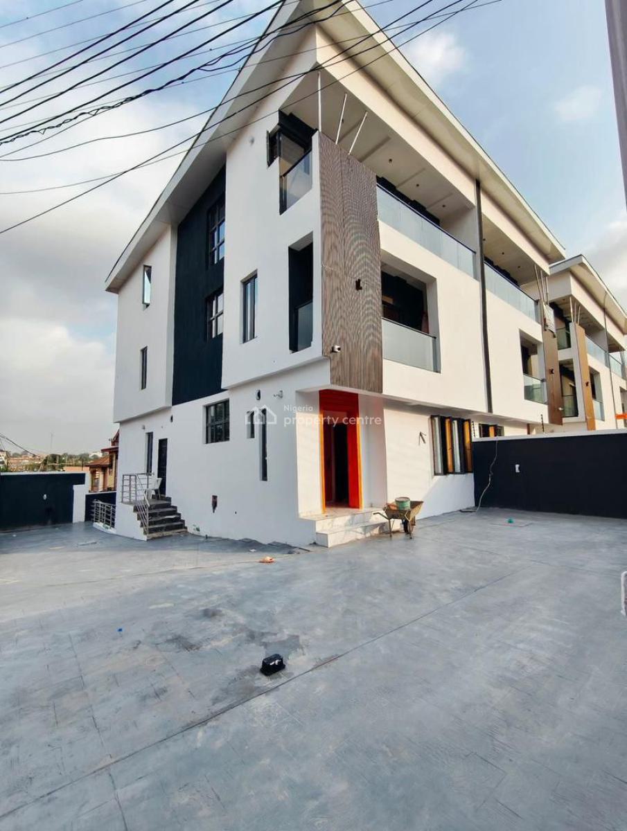 Luxury 5 Bedroom Duplex with Bq in a Secured Estate, Adeniyi Jones, Ikeja., Ikeja, Lagos, Semi-detached Duplex for Sale