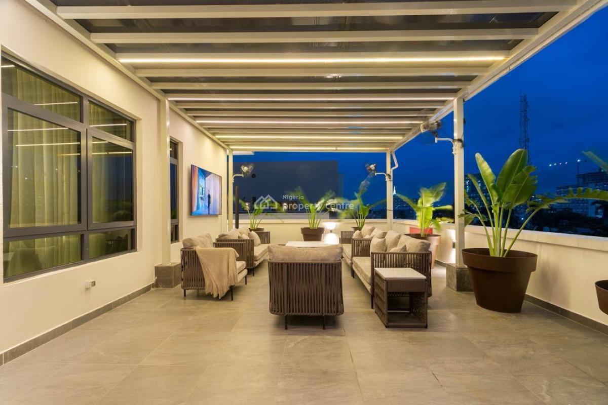 One-bedroom Penthouse with Outdoor Entertainment Patio, Bishop Aboyade Cole, Victoria Island (vi), Lagos, House Short Let