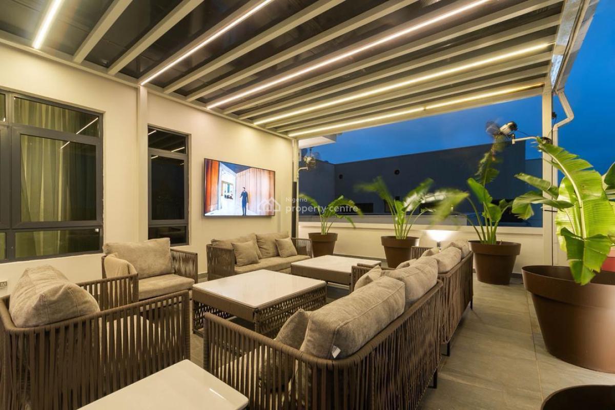 One-bedroom Penthouse with Outdoor Entertainment Patio, Bishop Aboyade Cole, Victoria Island (vi), Lagos, House Short Let