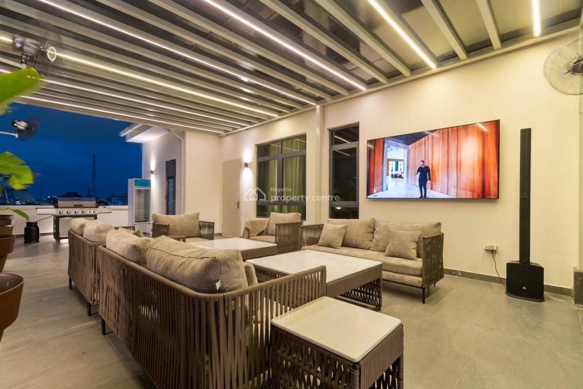 One-bedroom Penthouse with Outdoor Entertainment Patio, Bishop Aboyade Cole, Victoria Island (vi), Lagos, House Short Let