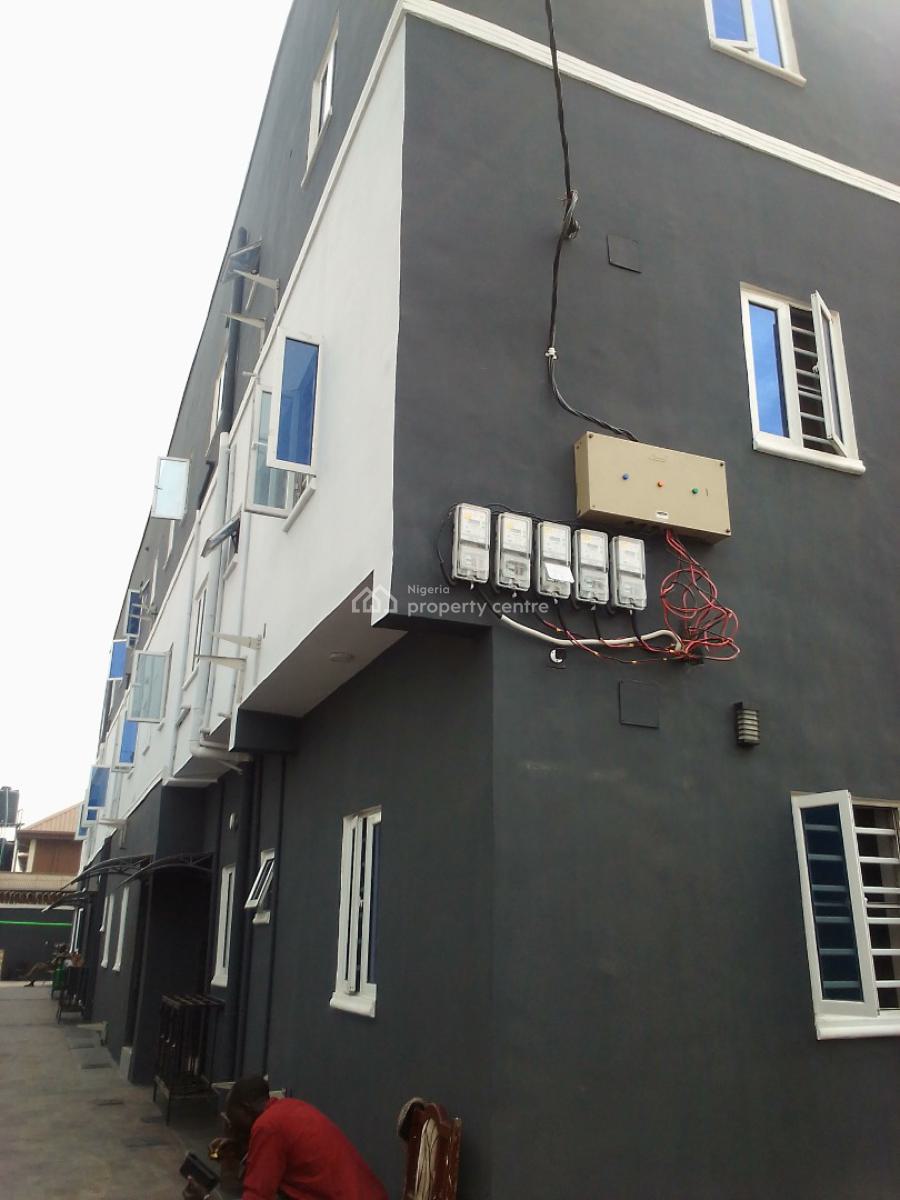 Executive Brand New Ensuit 2bedroom Flat with P.o.p, Fagba, Agege, Lagos, Flat / Apartment for Rent
