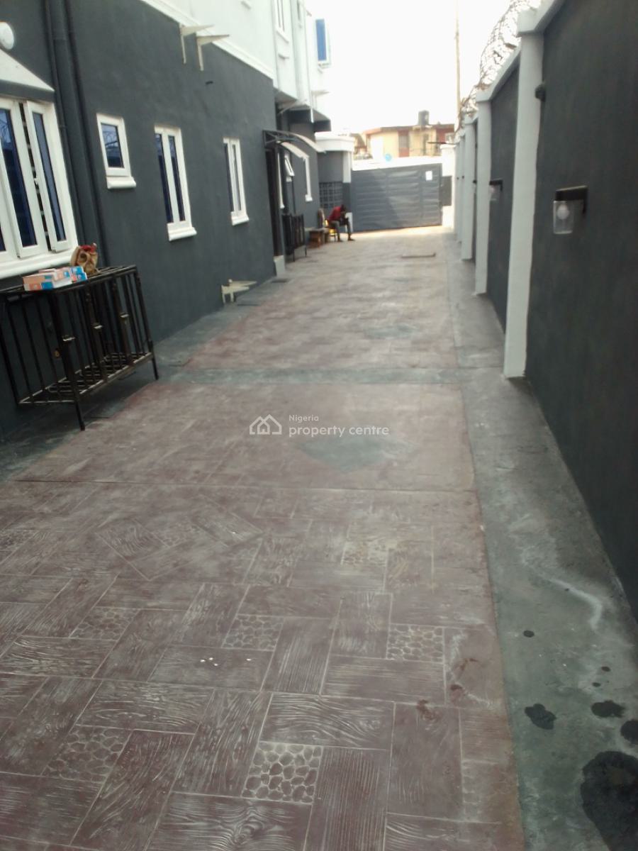 Executive Brand New Ensuit 2bedroom Flat with P.o.p, Fagba, Agege, Lagos, Flat / Apartment for Rent