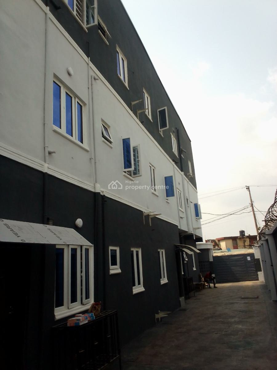 Executive Brand New Ensuit 2bedroom Flat with P.o.p, Fagba, Agege, Lagos, Flat / Apartment for Rent