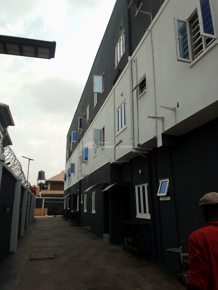 Executive Brand New Ensuit 2bedroom Flat with P.o.p, Fagba, Agege, Lagos, Flat / Apartment for Rent