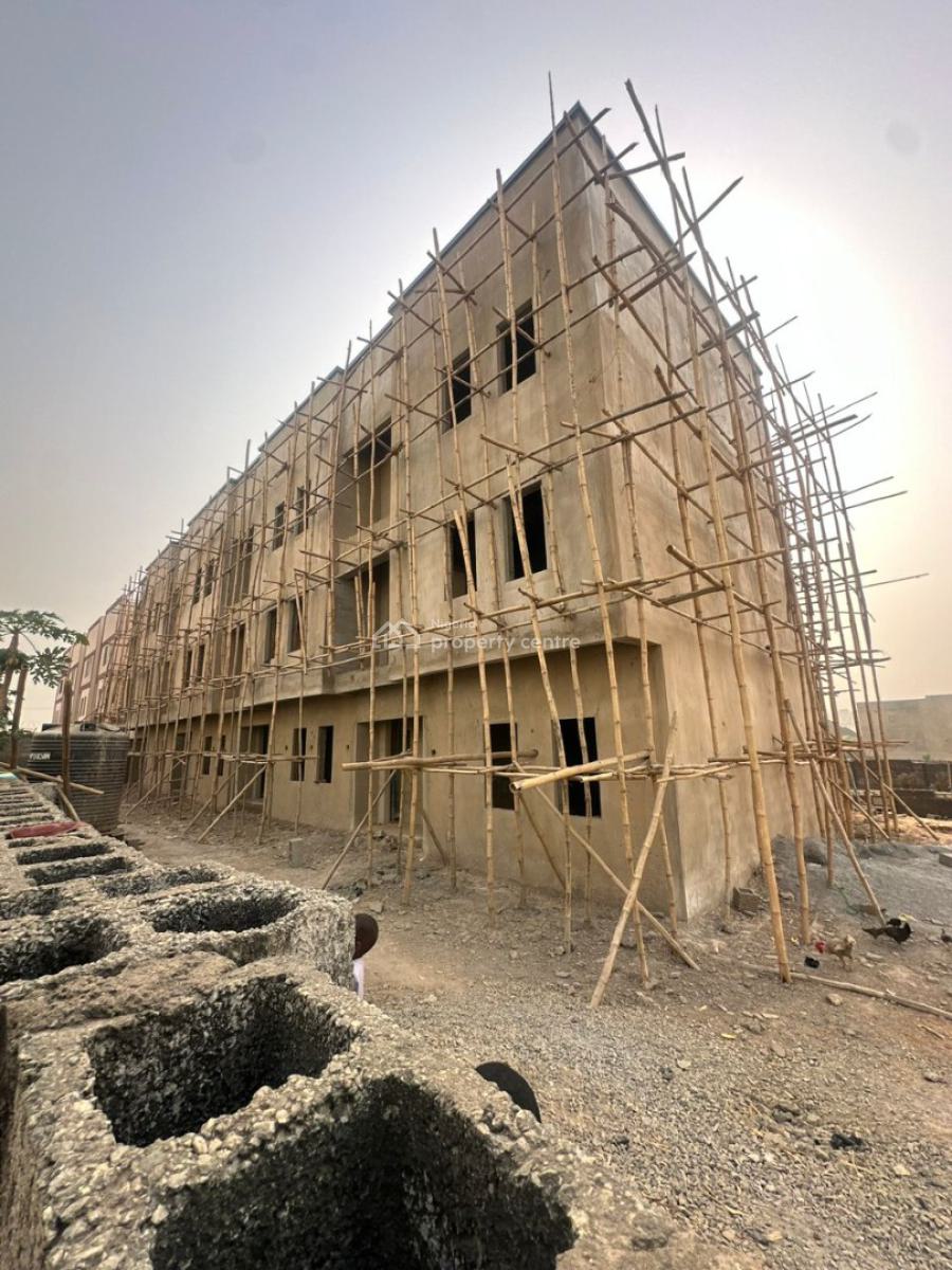 Brand New 4 Units of 4-bedroom Terraced Duplex with Bq, Life Camp, Abuja, Terraced Duplex for Sale