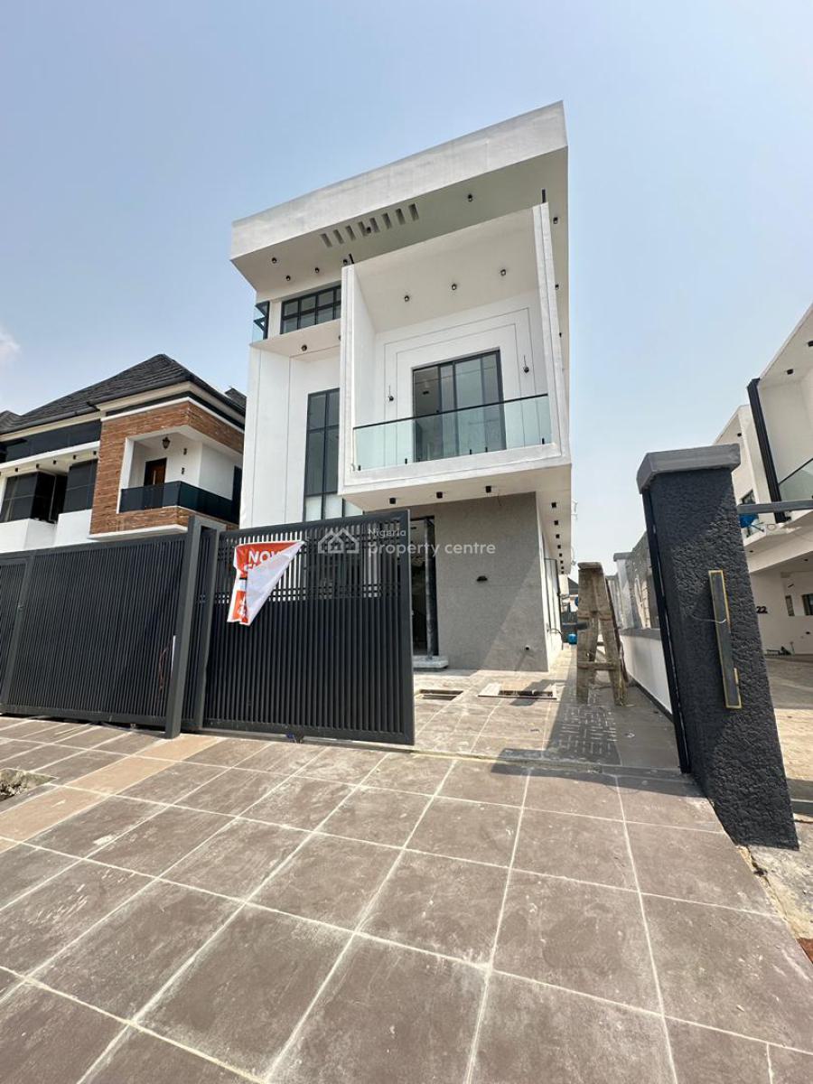 Gigantic 5 Bedroom Fully Detached Duplex with Bq & Pool, Lekki County, Ikota, Lekki, Lagos, Detached Duplex for Sale