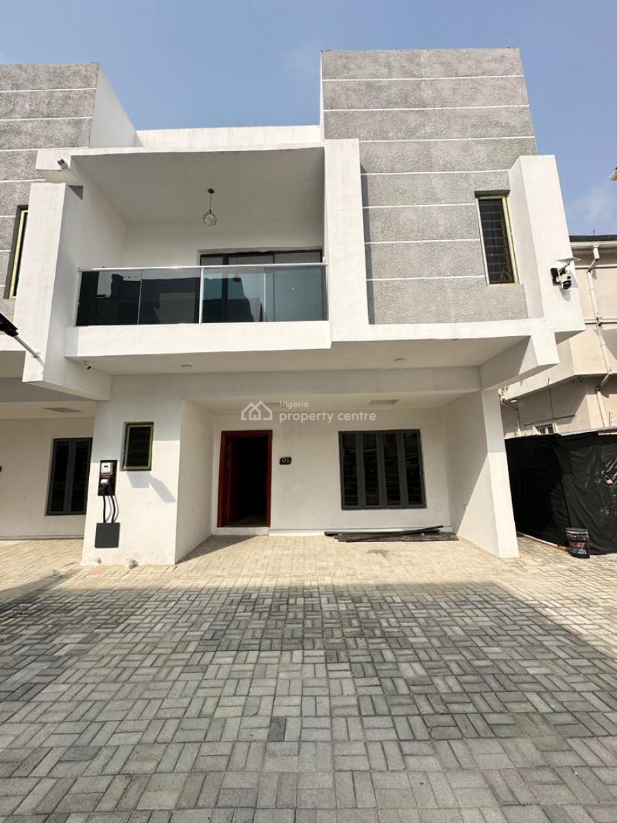 Well-built Luxury Spacious 4 Bedroom Terrace Duplex, Chevron Toll Gate, Orchid Road, Lekki, Lagos, Terraced Duplex for Sale