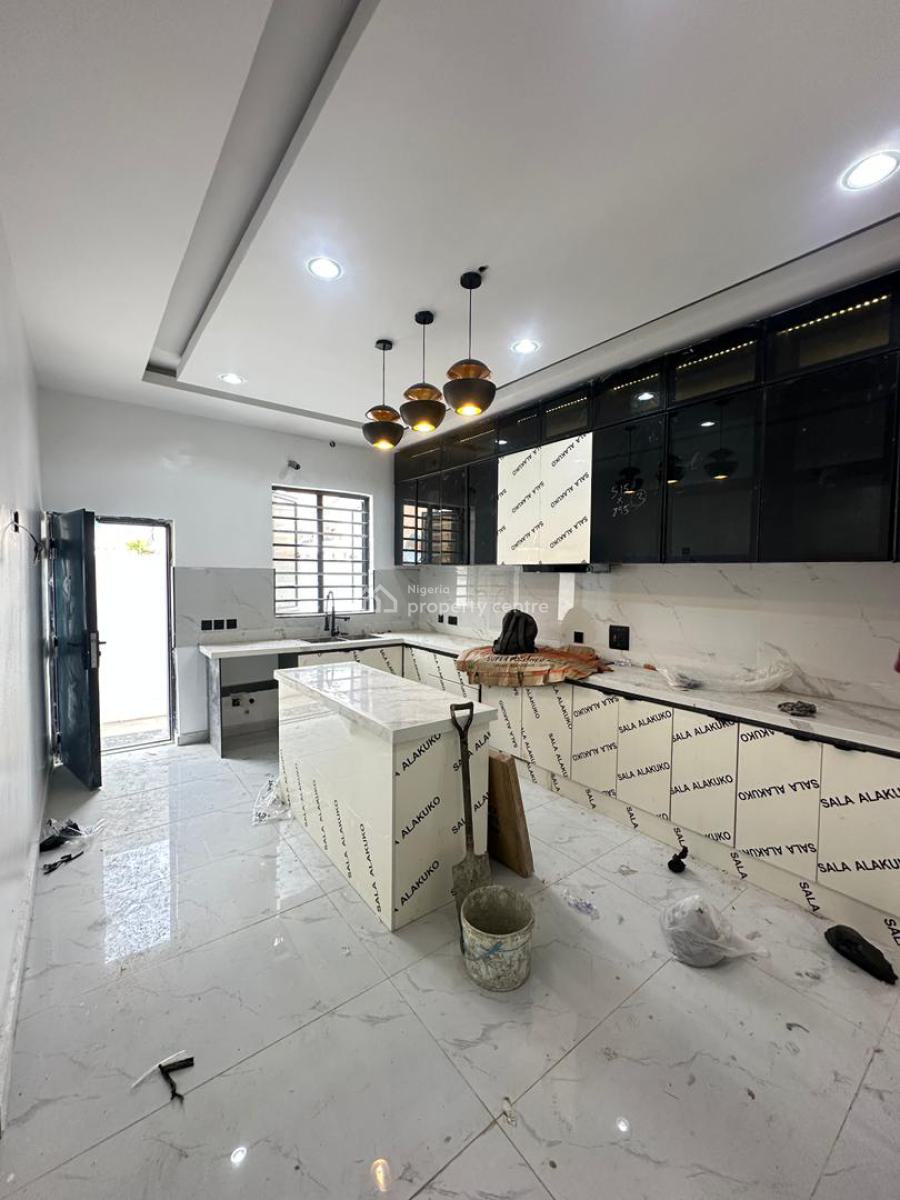 Luxury Spacious 5 Bedroom Fully Detached Duplex with Bq and Pool, Ikota, Lekki, Lagos, Detached Duplex for Sale