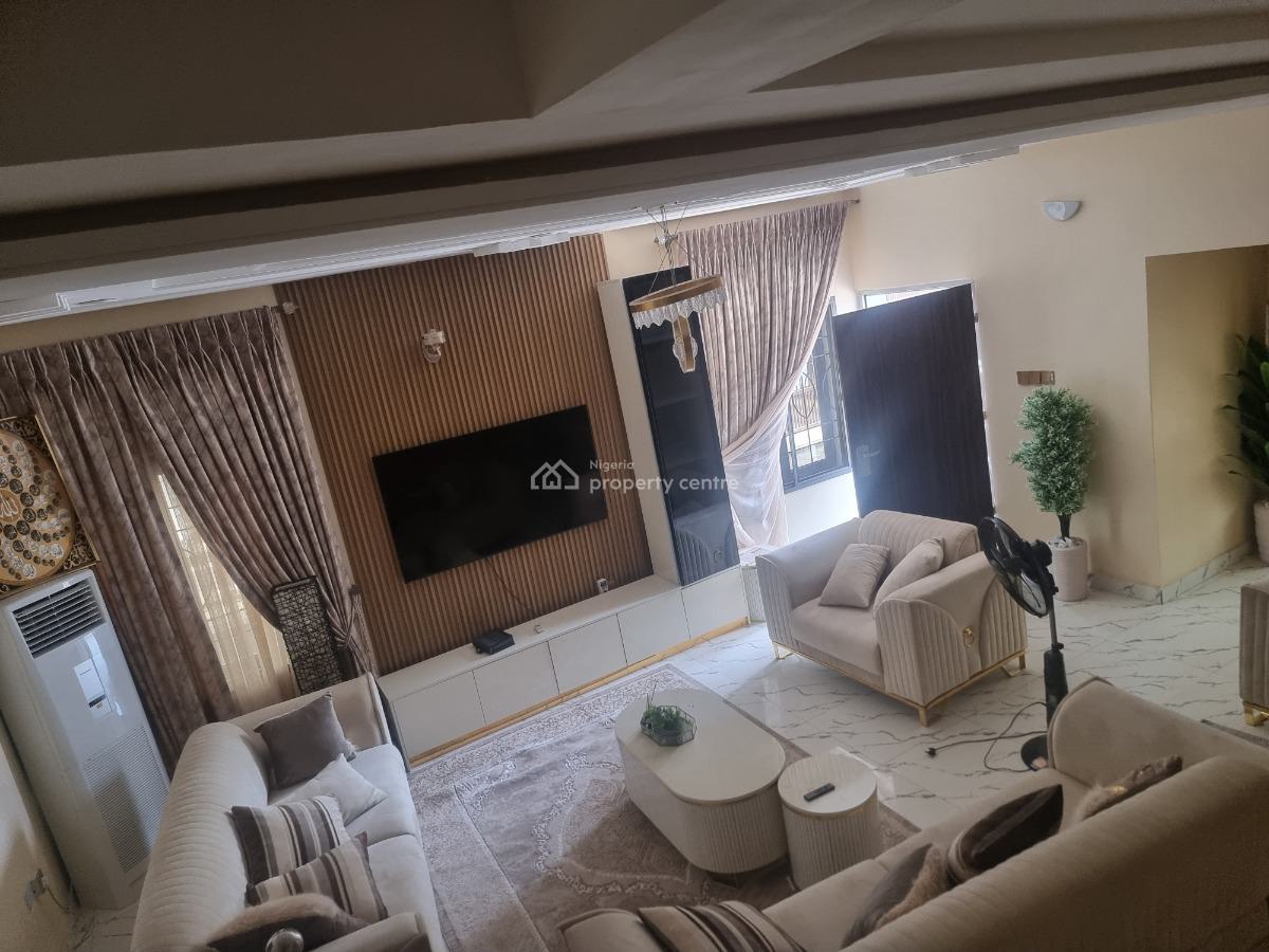 Fully Furnished 4 Bedroom Semi Detach Duplex, Estate Along Von Road, Lugbe District, Abuja, Semi-detached Duplex for Rent