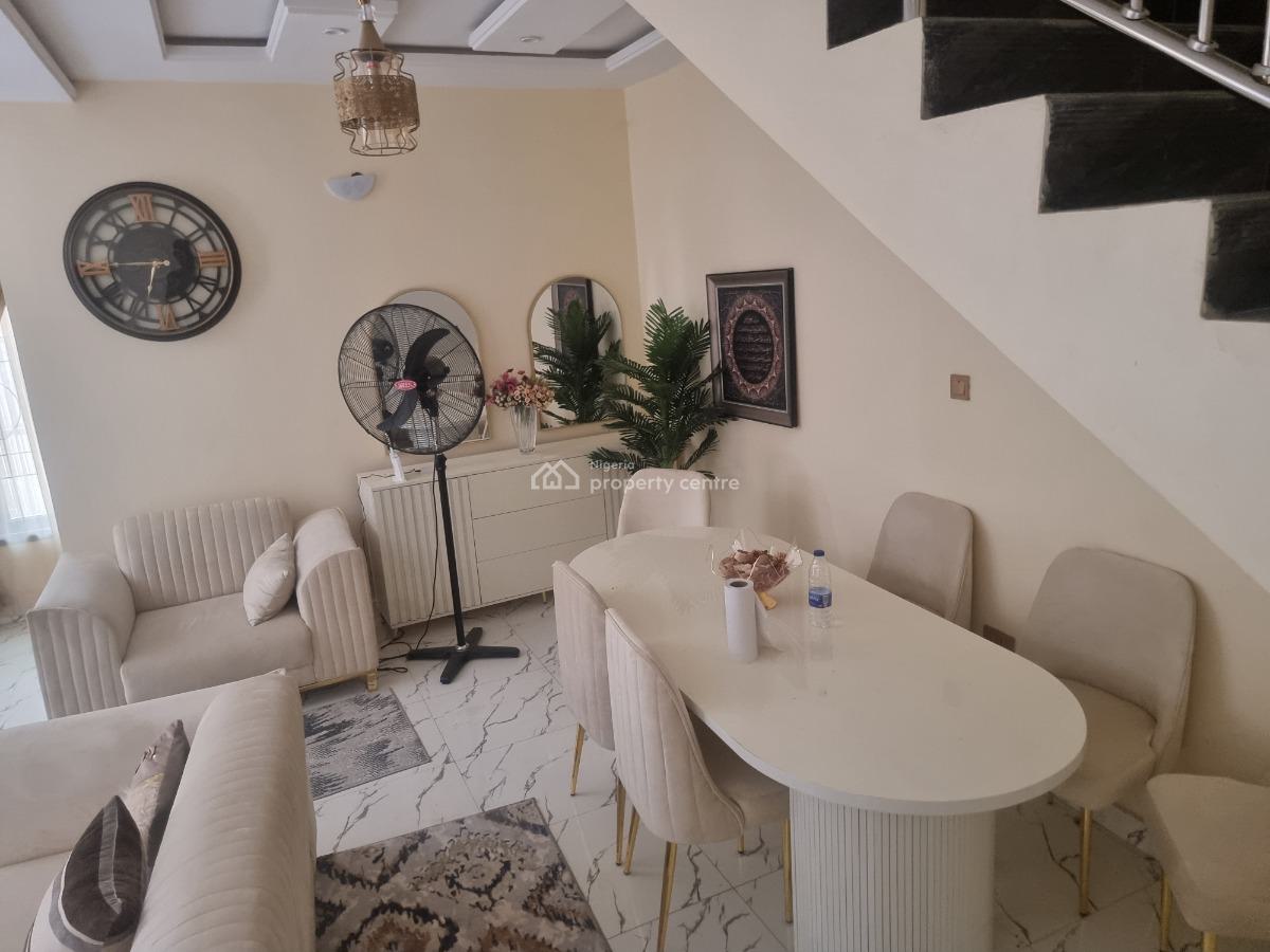 Fully Furnished 4 Bedroom Semi Detach Duplex, Estate Along Von Road, Lugbe District, Abuja, Semi-detached Duplex for Rent