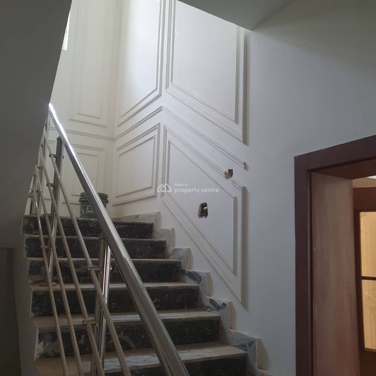 Luxury 4 Bedroom Detach Duplex with 2 Bq and Gate House, Estate Along Von Road, Lugbe District, Abuja, Detached Duplex for Sale