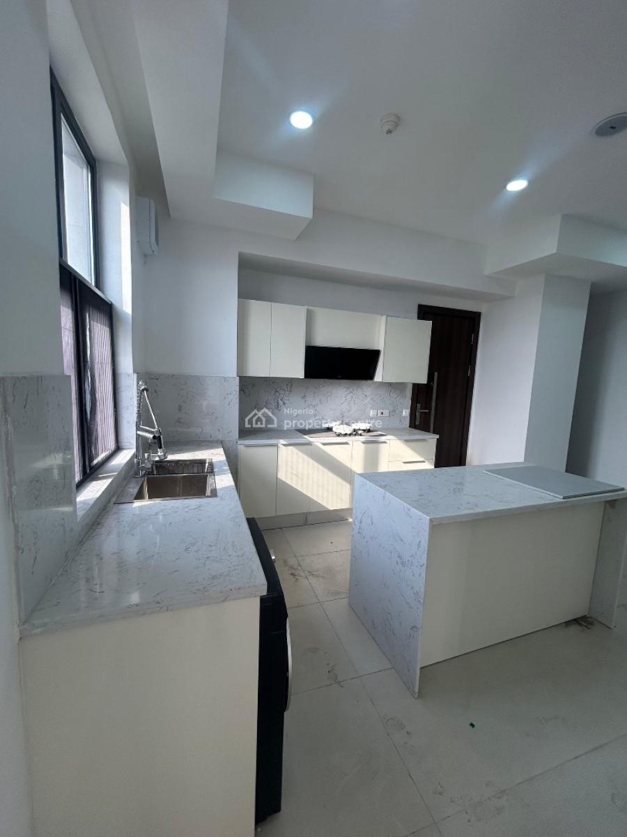 Tastefully Built 3 Bedroom Apartment with  Bq Rooms Come with Acs, Gated Estate Off Marwa Road, Lekki Phase 1, Lekki, Lagos, Flat / Apartment for Sale