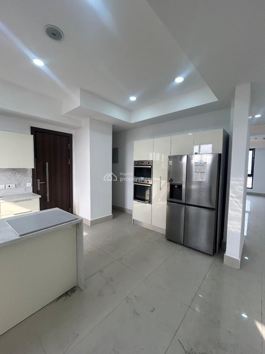Tastefully Built 3 Bedroom Apartment with  Bq Rooms Come with Acs, Gated Estate Off Marwa Road, Lekki Phase 1, Lekki, Lagos, Flat / Apartment for Sale