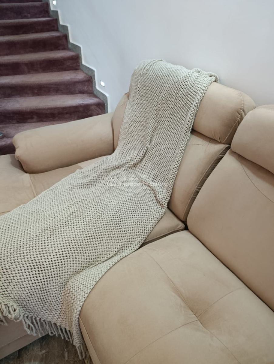 a Finished & Spacious 4 Bedroom Fully Furnished Terrace Duplex with a, Katampe Extension, Katampe, Abuja, Terraced Duplex for Rent