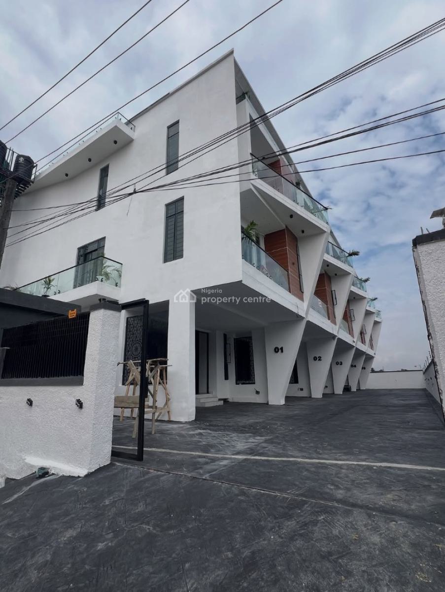 Beautiful 4 Bedroom Terrace Duplex, Ikate, Lekki, Lagos, Terraced Duplex for Rent