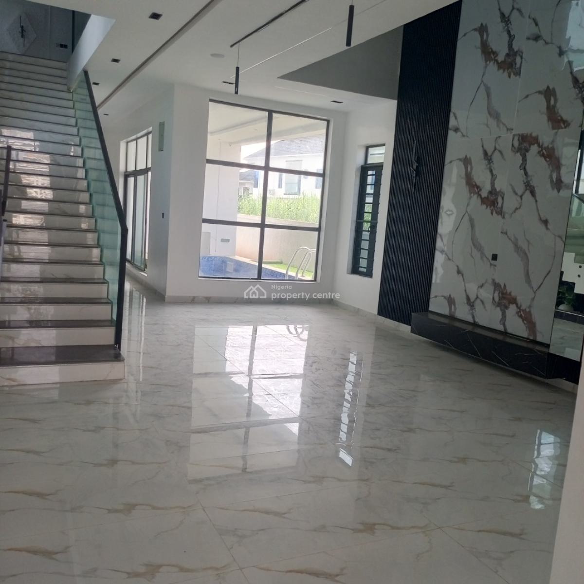 Luxurious 5 Bedroom Fully Detached Duplex with a Swimming Pool, Lekki Palmcity Ajah-lekki, Ajah, Lagos, Detached Duplex for Sale