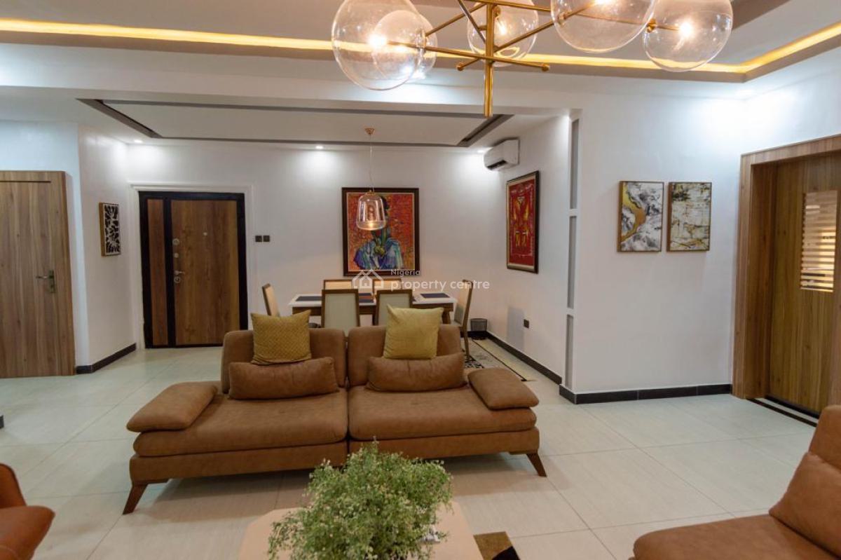 Luxury 3 Bedroom Apartment with Pool, Gym, Fabian Court on Lawrence Road, Ikoyi, Lagos, Flat / Apartment Short Let